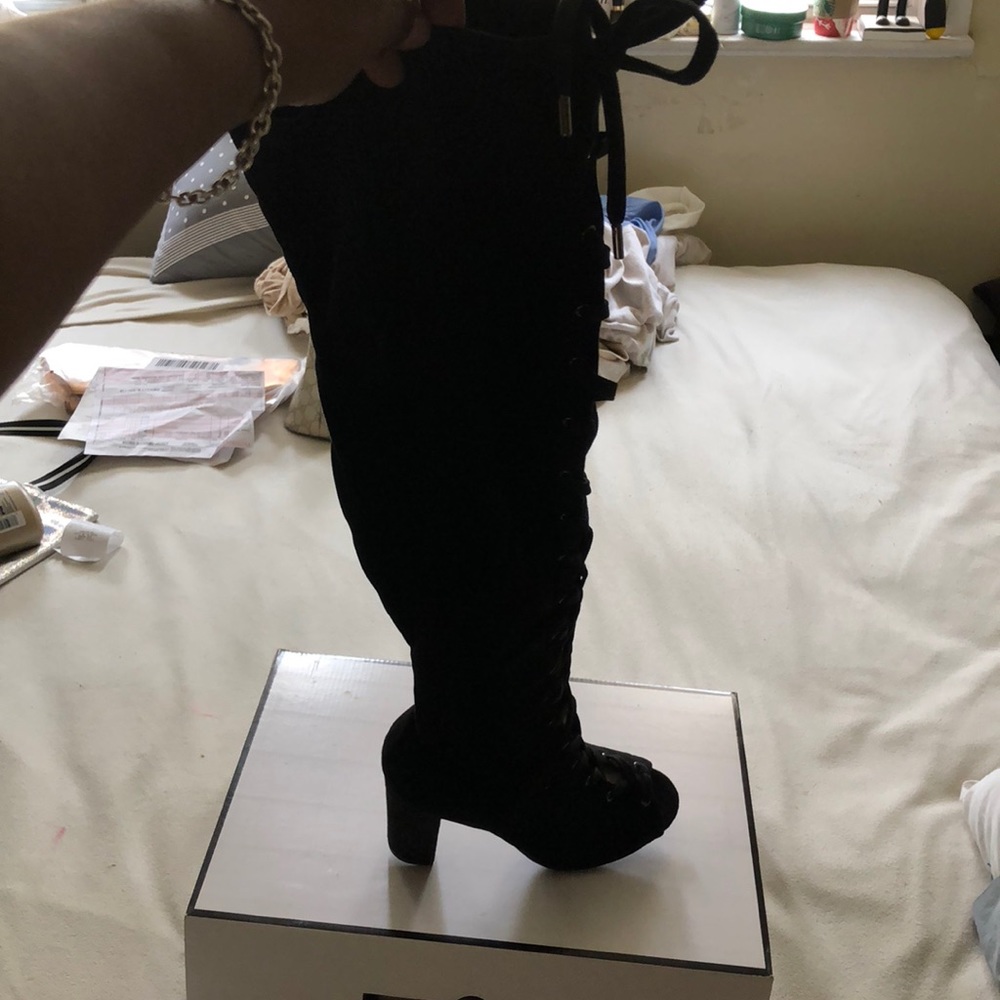 Thigh high boots